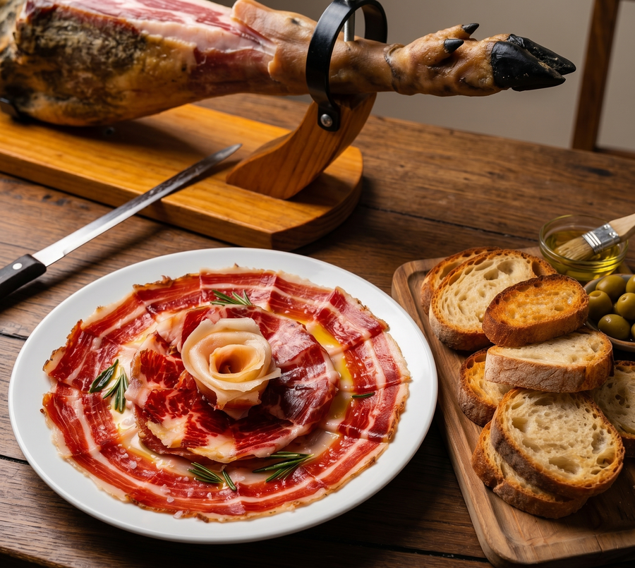 Jamón o paleta loncheada