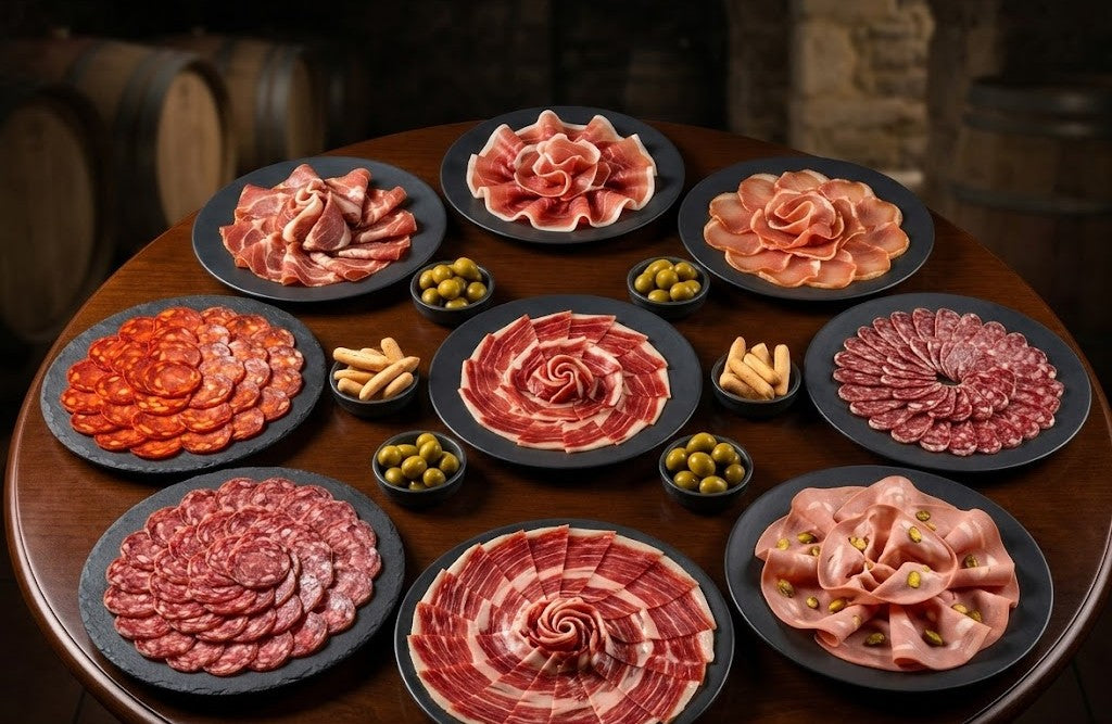 Caja de embutidos tradicionales y de Ibéricos seleccionados, sin complicaciones